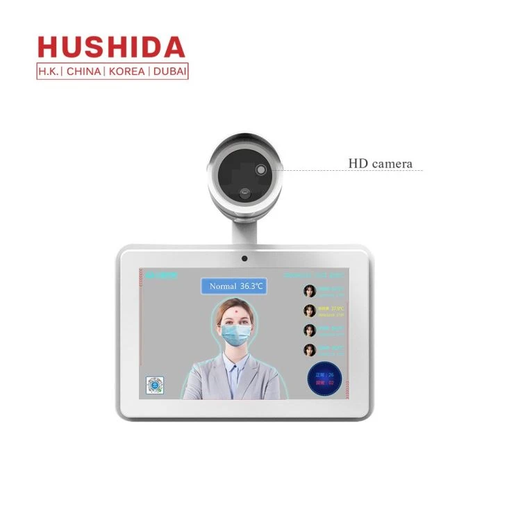 10.1 Inch AI Facial Detection Thermal Imaging Thermometer For Enterprise, Train Station, Public Areas